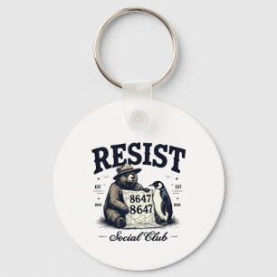 Chaveiro Urso Resiste Protege Parque Nacional Anti Trump 86