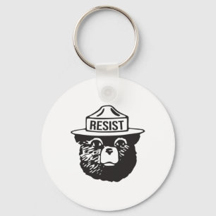 Chaveiro Urso Resiste Protege Parque Nacional Anti Trump 86