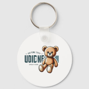 Chaveiro 🧸 Urso Teddy Fofo Estilo Vintage   Brinquedo Maci