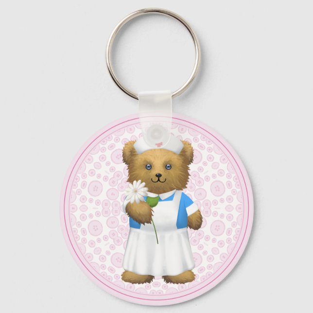 Chaveiro Urso Urso - Urso de Teddy (Frente)