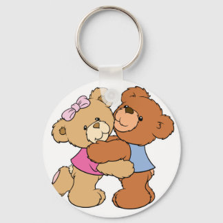 Chaveiro Ursos Abraçados De Urso Cinto