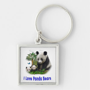 Chaveiro Ursos Panda