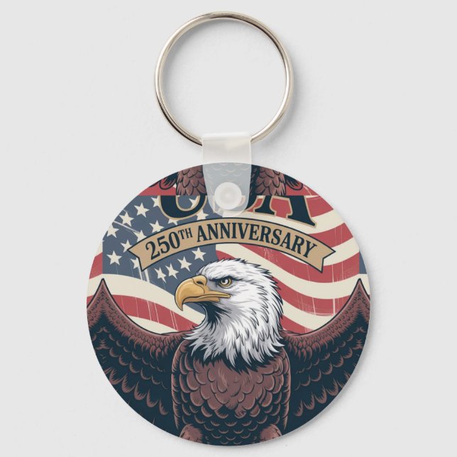 Chaveiro US 250th Anniversary  (Frente)