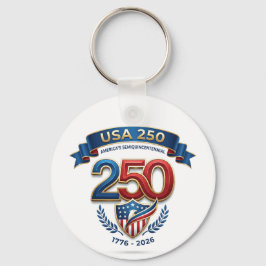 Chaveiro USA 250 celebration