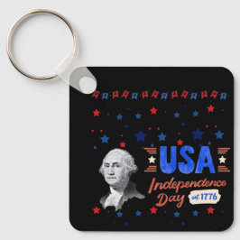 Chaveiro USA Independence Day black