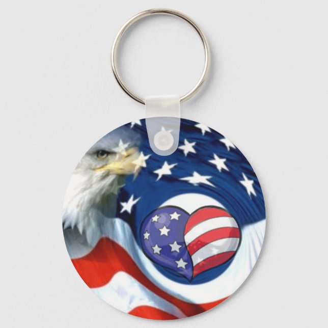 Chaveiro USA Lover_ (Frente)
