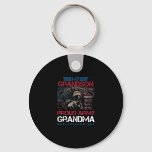 Chaveiro USA Meu neto tem sua avó do exército orgulhosa