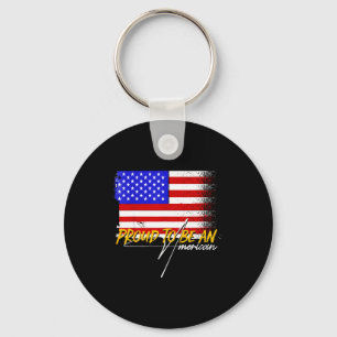 Chaveiro Usa patriótico - bandeira americana liberdade - or