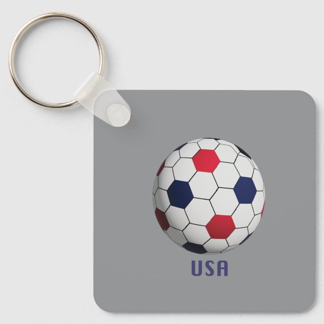 Chaveiro USA Soccer (Frente)