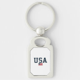 Chaveiro USA varsity letters American Flag Gym Sports 