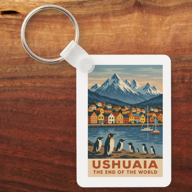 Chaveiro Ushuaia – The End of the World  (Frente)