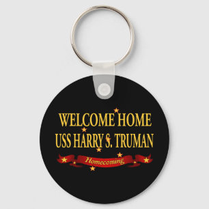 Chaveiro USS Home bem-vindo Harry S. Truman