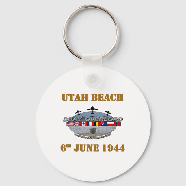 Chaveiro Utah Beach 6th June 1944 (Frente)