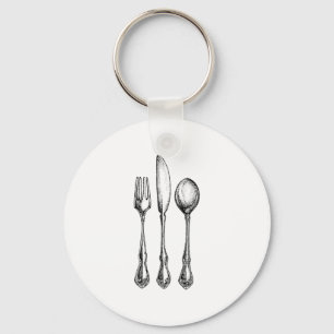 CHAVEIRO UTENSILS.. KNIFE, FORK, SPOON