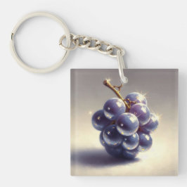 Chaveiro Uvas Brilhantes