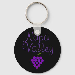 Chaveiro Uvas do vinhedo de Napa Valley