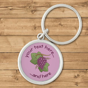 Chaveiro Uvas Vermelhas