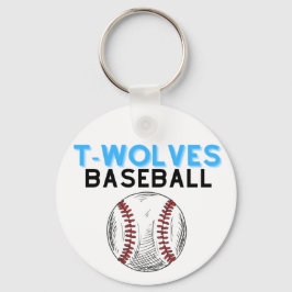 Chaveiro Uwharris Timberwolves Baseball Key
