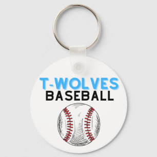 Chaveiro Uwharris Timberwolves Baseball Keychain