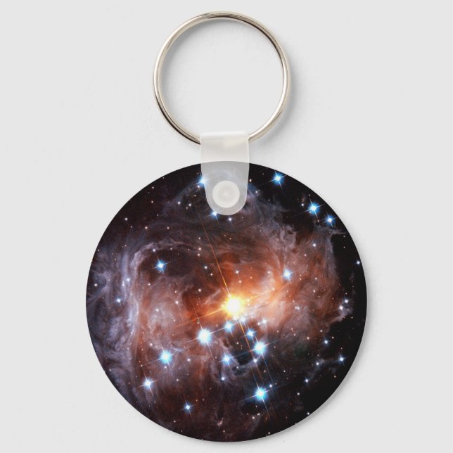 Chaveiro V838 Foto da Supergigante Estrela Vermelha Monocer (Frente)