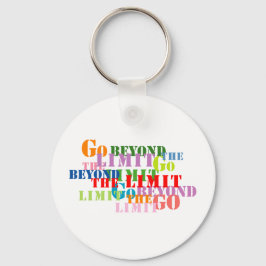 Chaveiro Vá além do limite