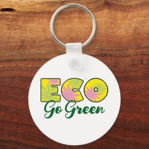 Chaveiro Vá Design Eco Retro Verde