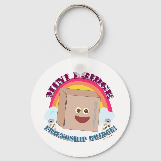 Chaveiro Vá para a Mini Fridge! (Frente)