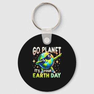 Chaveiro Vá Planeta É Seu Dia Da Terra Citação Divertida De