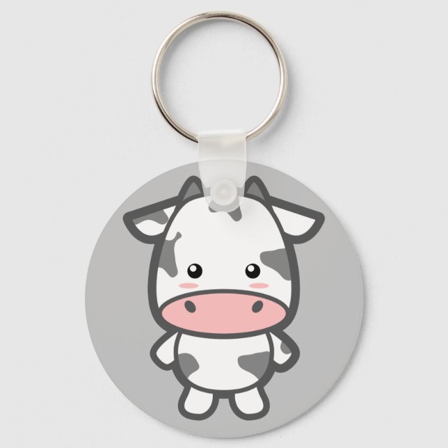 Chaveiro Vaca branca (Frente)