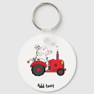 Chaveiro Vaca de Fazenda engraçada personalizada