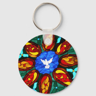 Chaveiro Vaca de vidro contida