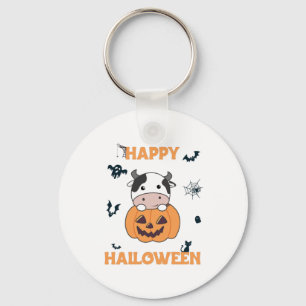 Chaveiro Vaca Na Pumpkin Cuecas Feliz Dia das Bruxas