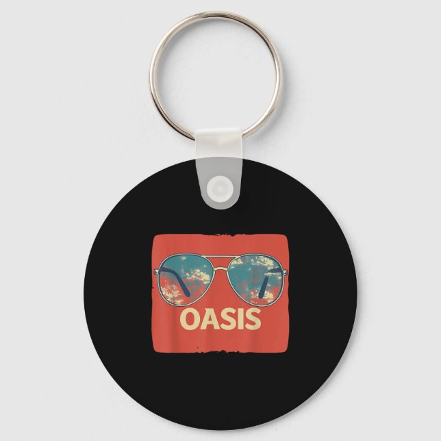 Chaveiro Vacation Sungles With Cool Oasis Statement  (Frente)
