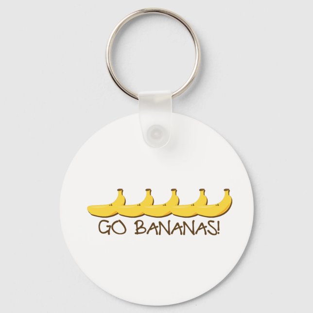 Chaveiro Vai Bananas! (Frente)