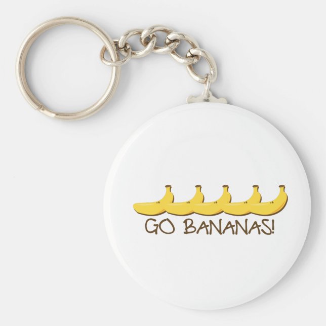 Chaveiro Vai Bananas! (Frente)