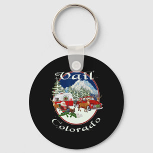 Chaveiro Vail Colorado Montanhas Rochosas Natal Esqui Sou