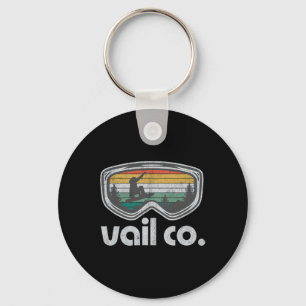 Chaveiro Vail Snowboard Resort Retro Colorado Snowboard