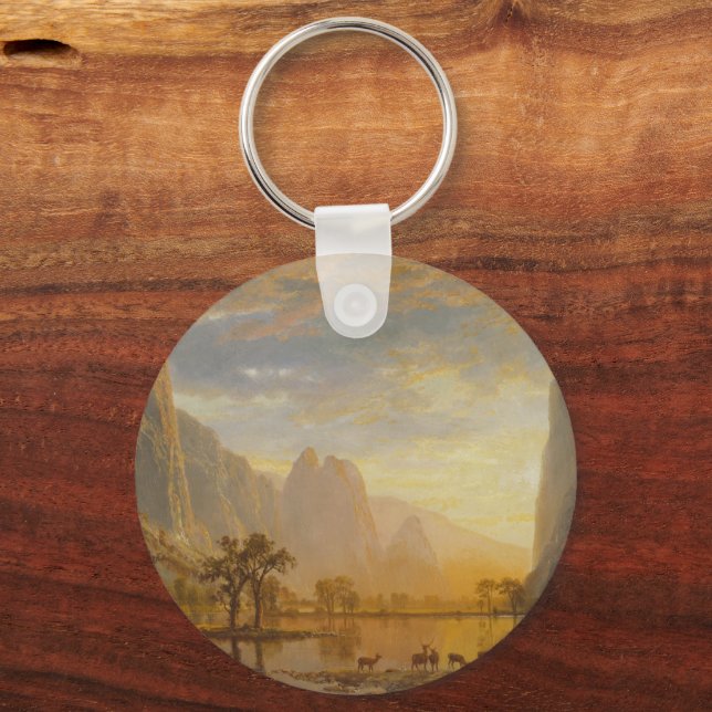 Chaveiro Vale do Yosemite (1864) - Albert Bierstadt (Frente)