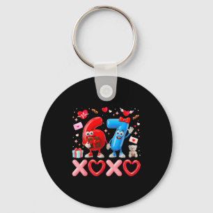 Chaveiro Valentine Six Seven 67 Xoxo Balão Geração Alpha Me