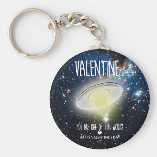 Chaveiro Valentine, você é fora deste mundo! (Frente)
