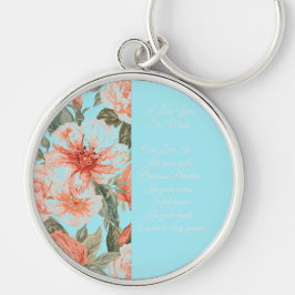 Chaveiro Valentines Day, I Love You So Much, Love Poem Keyc