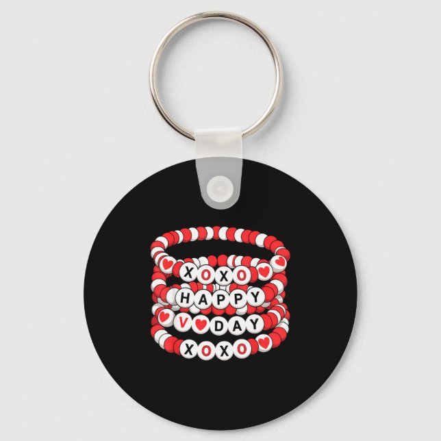 Chaveiro Valentines Friendship Bracelets Valentines Women K (Frente)