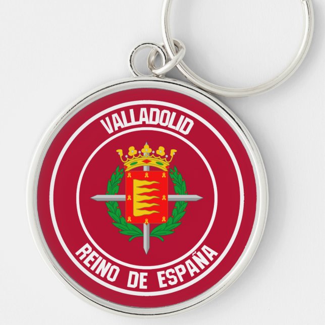 Chaveiro Valladolid Round Emblem (Frente)
