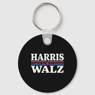 Chaveiro Vals 2024 Eleição Kamala Harris Tim Waltz 2024 4