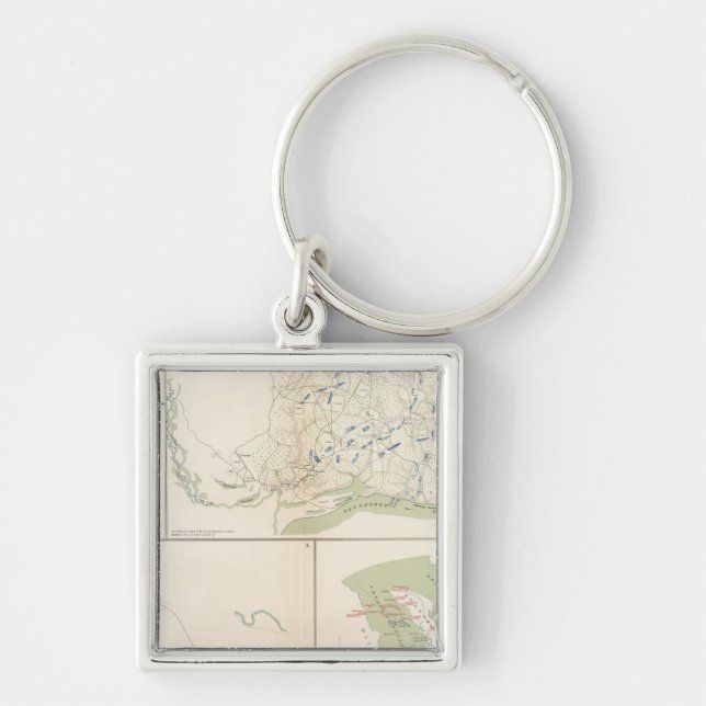 Chaveiro Valverde, Shiloh, Ft Craig, Ilha Roanoke (Frente)