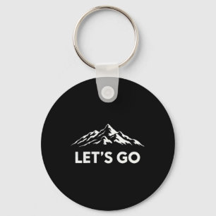 Chaveiro Vamos Aventuras de Caminhada na Montanha Entusiast