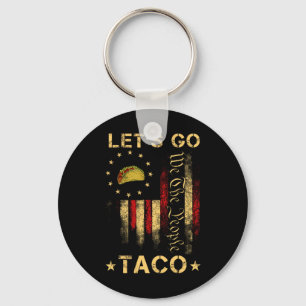 Chaveiro Vamos Camiseta Taco Engraçado Vamos Taco 1