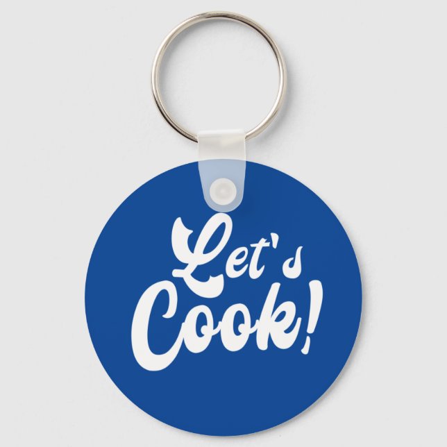 Chaveiro Vamos Cozinhar  (Frente)