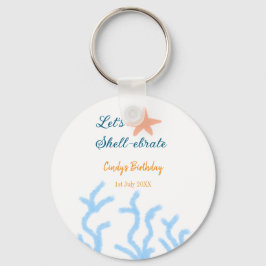 Chaveiro Vamos de carapaça-embriagada durante o aniversário