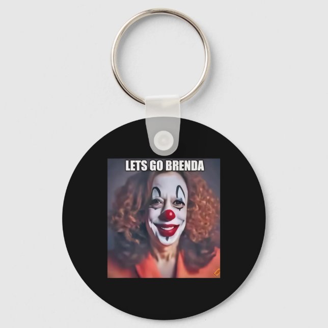 Chaveiro Vamos de Palhaços Brenda 1 (Frente)